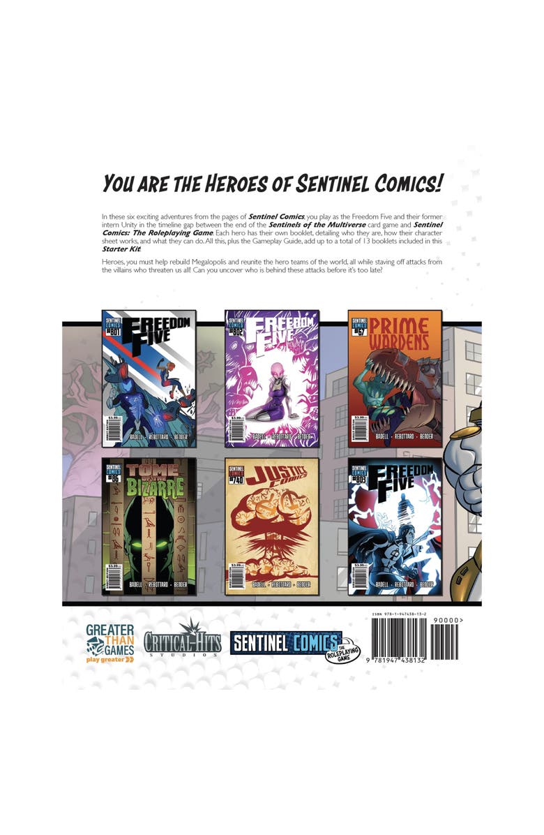Greater Than Games Sentinel Comics, The Roleplaying Game, Alternate, color, Multicolored