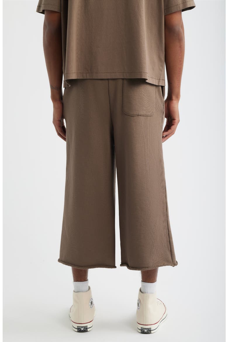 Core Cut Off Sweatpants, Alternate, color, VINTAGE BROWN