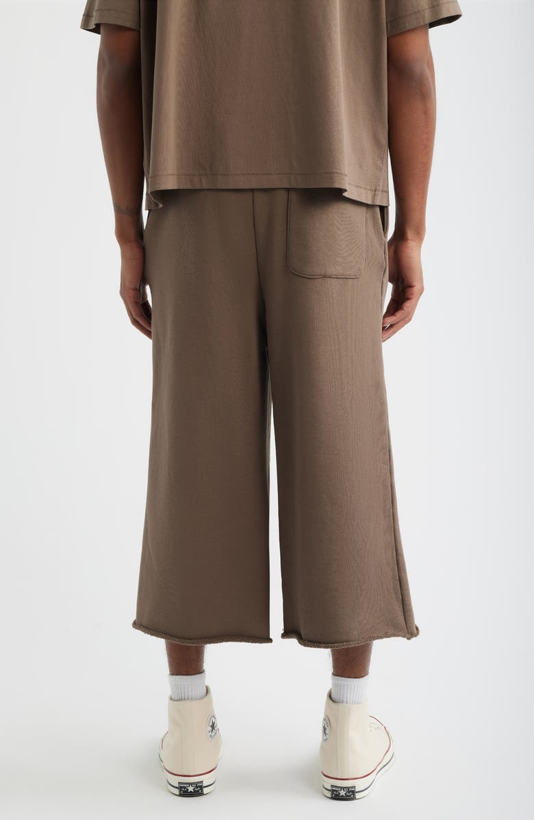 Elwood Core Cotton Cutoff Sweatpants, Alternate, color, Vintage Brown