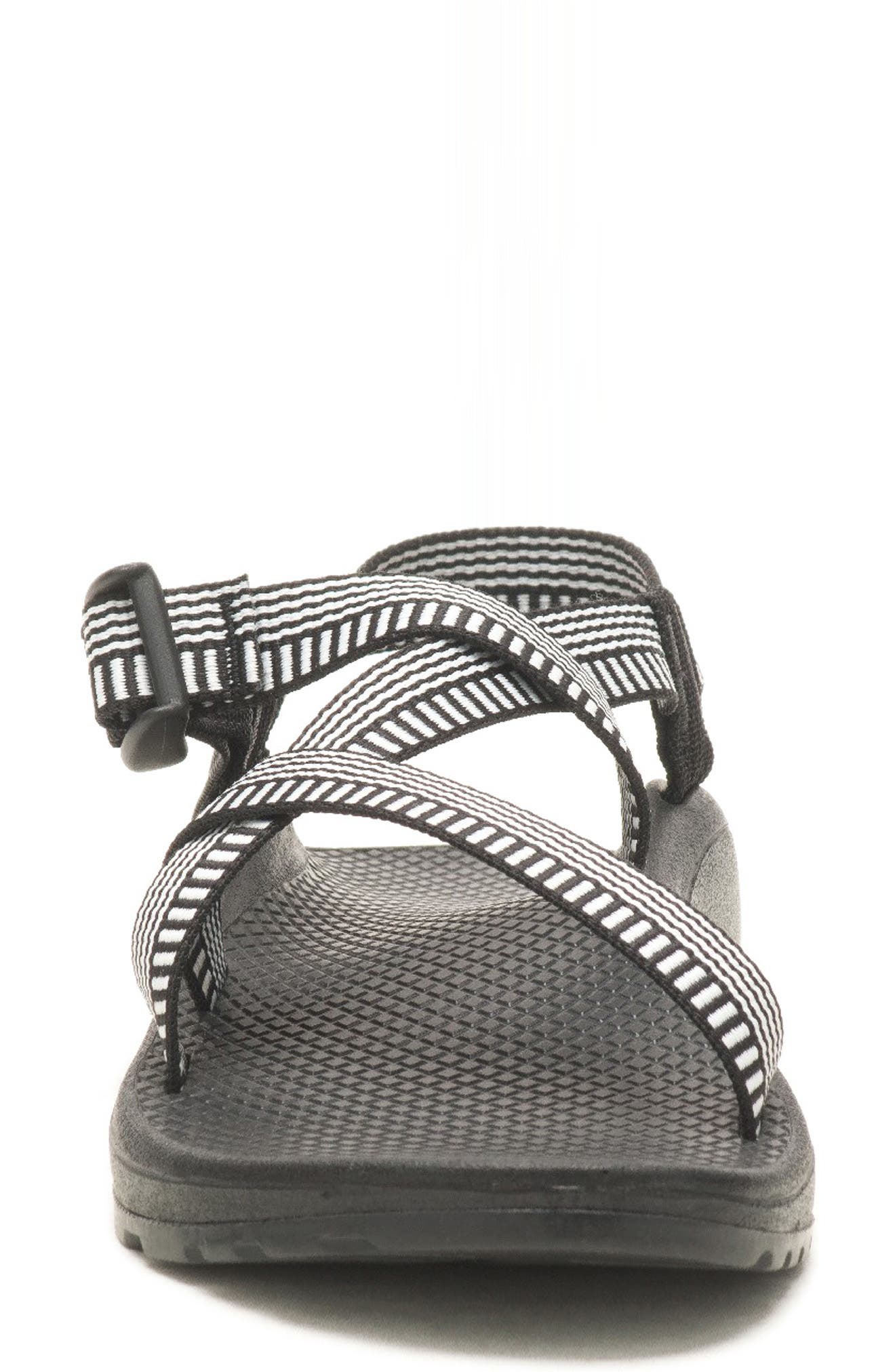 Chaco Z Cloud Sandal, Alternate, color, Level Black/ White 2