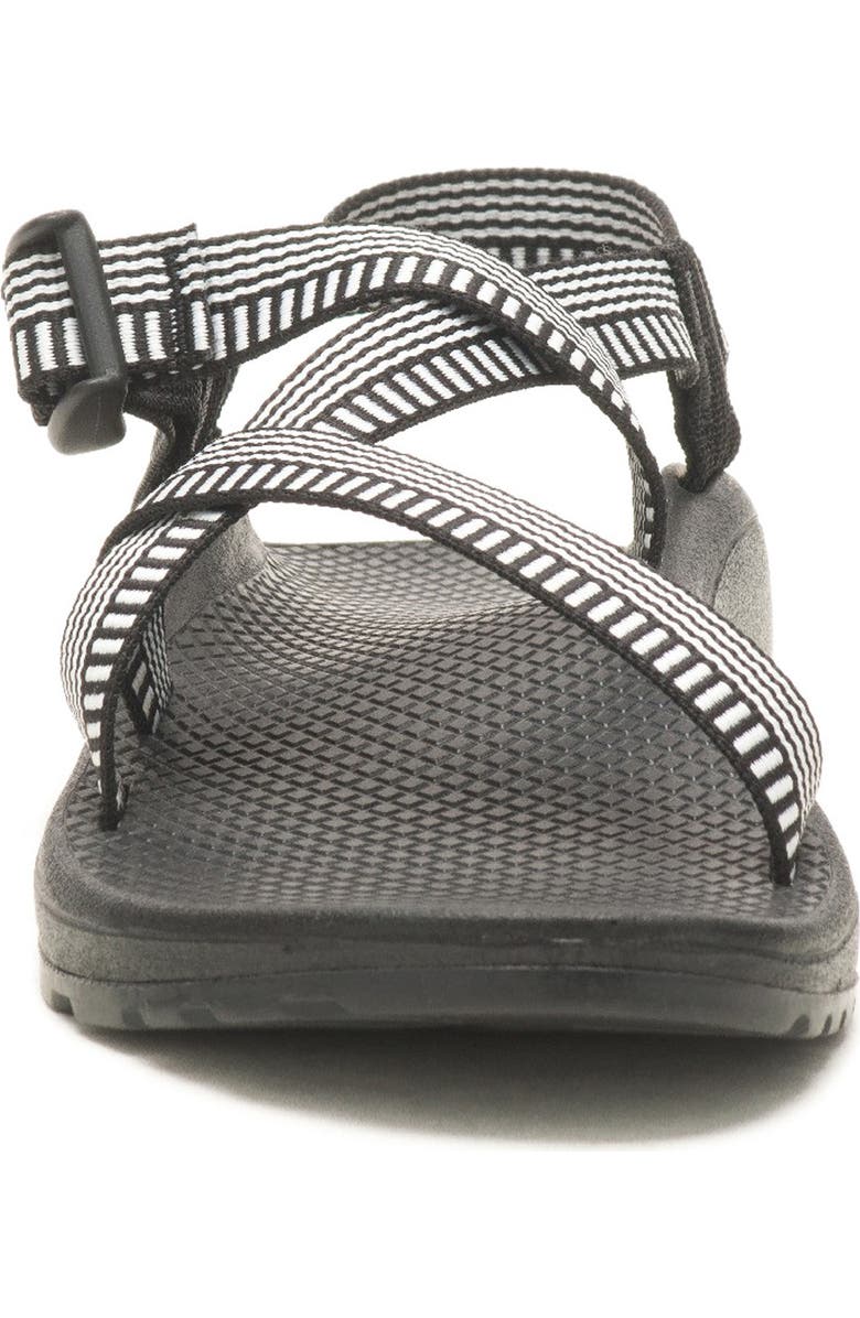 Chaco Z Cloud Sandal, Alternate, color, Level Black/ White 2