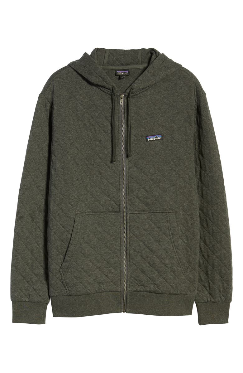 Patagonia Quilted Zip Hoodie, Alternate, color, 