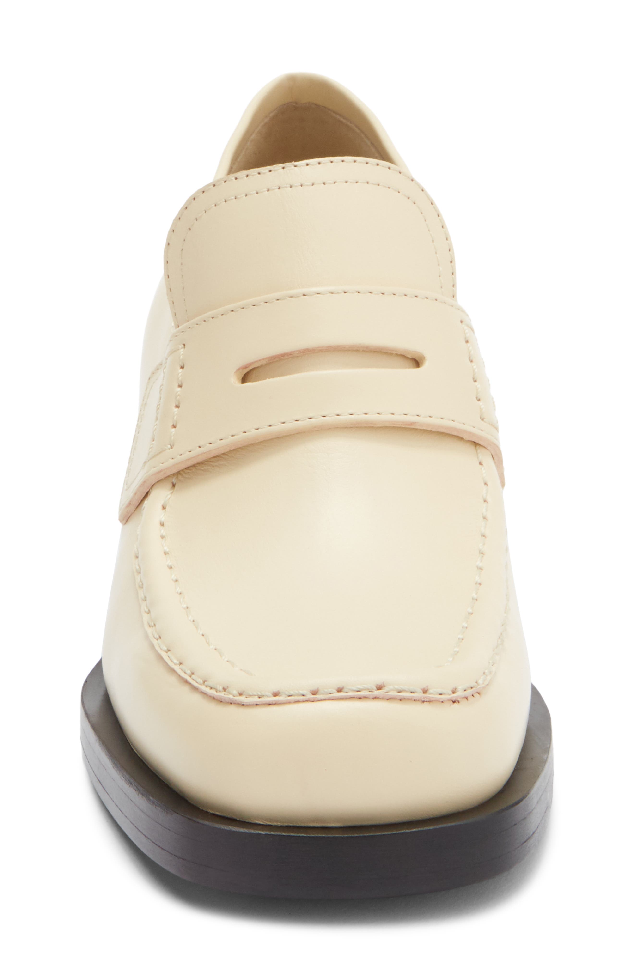 LABUCQ Kitty Platform Loafer, Alternate, color, Ivory