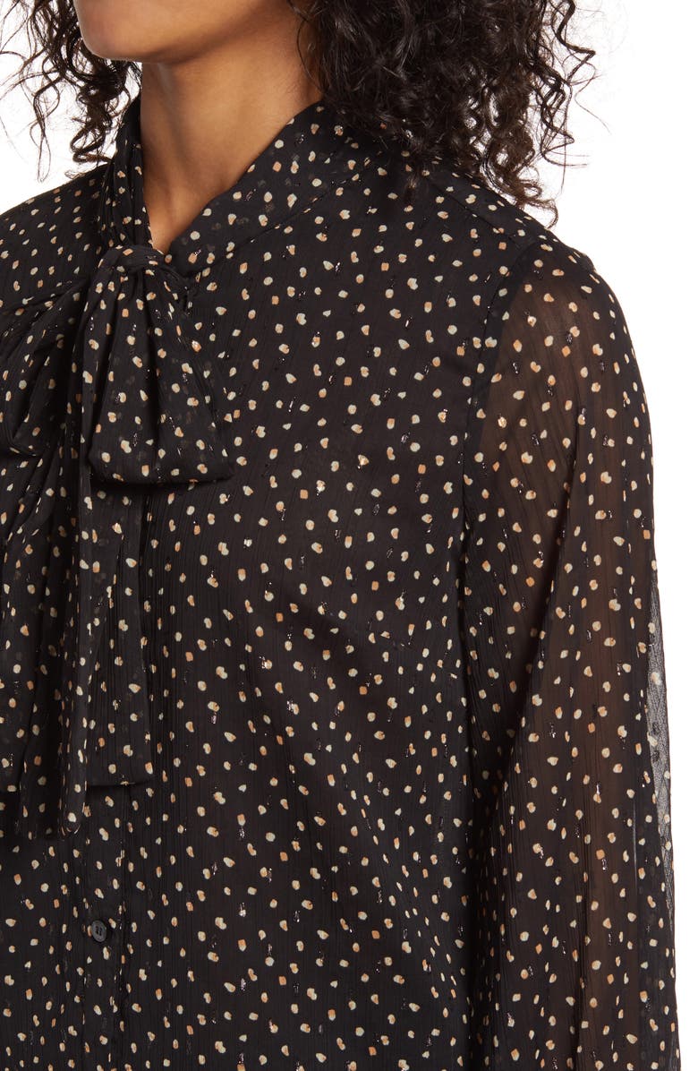 Halogen<sup>®</sup> Bow Detail Blouse, Alternate, color, 