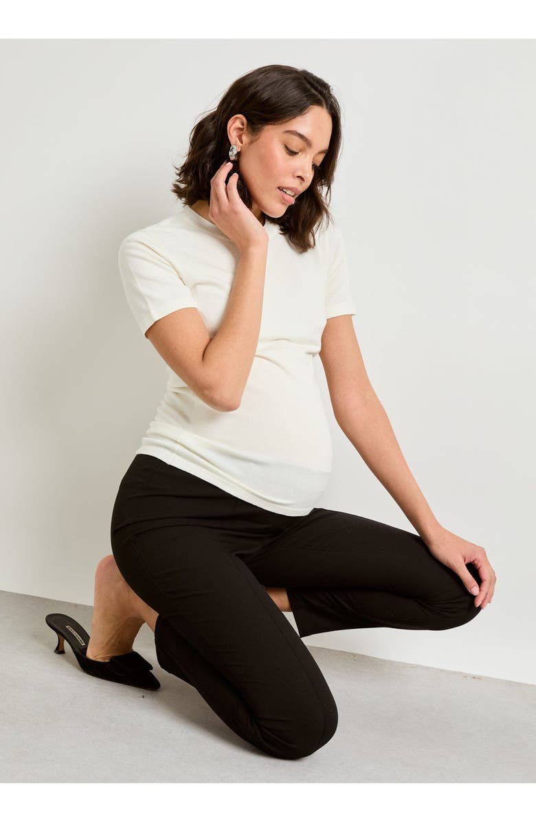 HATCH Collection The Stiletto Pant, Main, color, Black