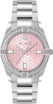 PHILIPP PLEIN Icon Chain Bracelet Watch, 36mm