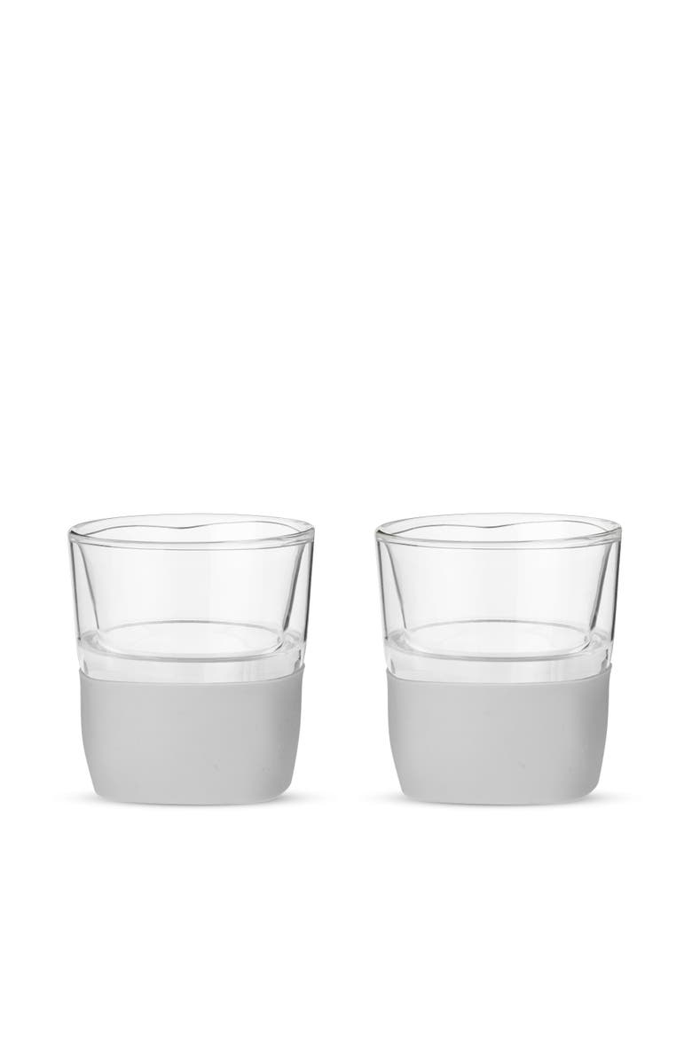 HOST Glass FREEZE Whiskey Cooling Cup Set of 2, Alternate, color, Gray