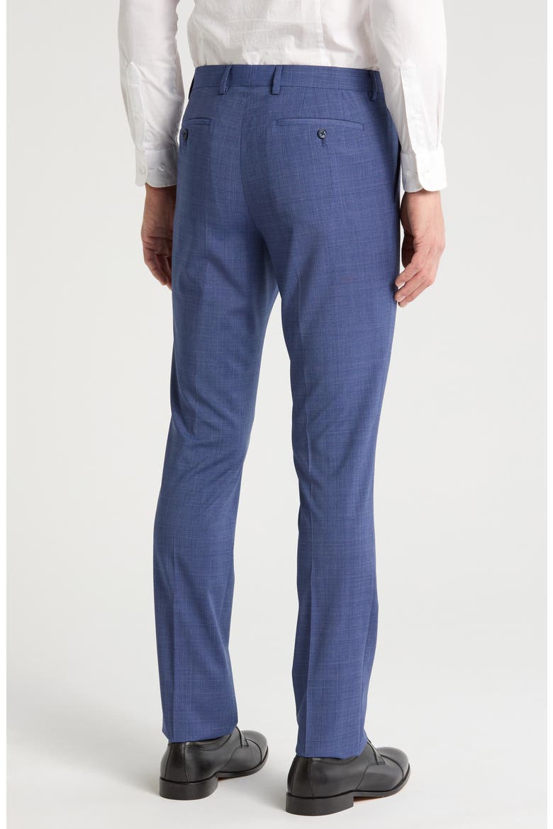 Neat Virgin Wool Pants, Alternate, color, BLUE