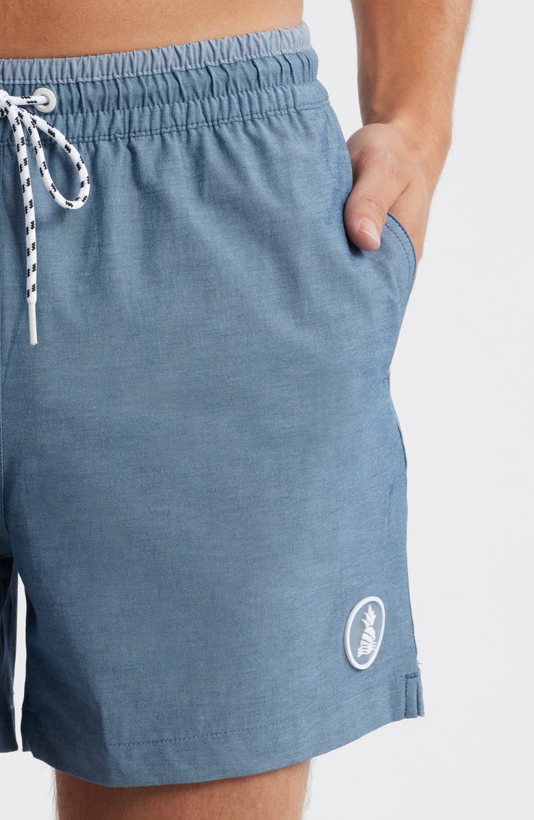 Chubbies The Nautical Navies Classic Lined 5.5-Inch Swim Trunks, Alternate, color, 