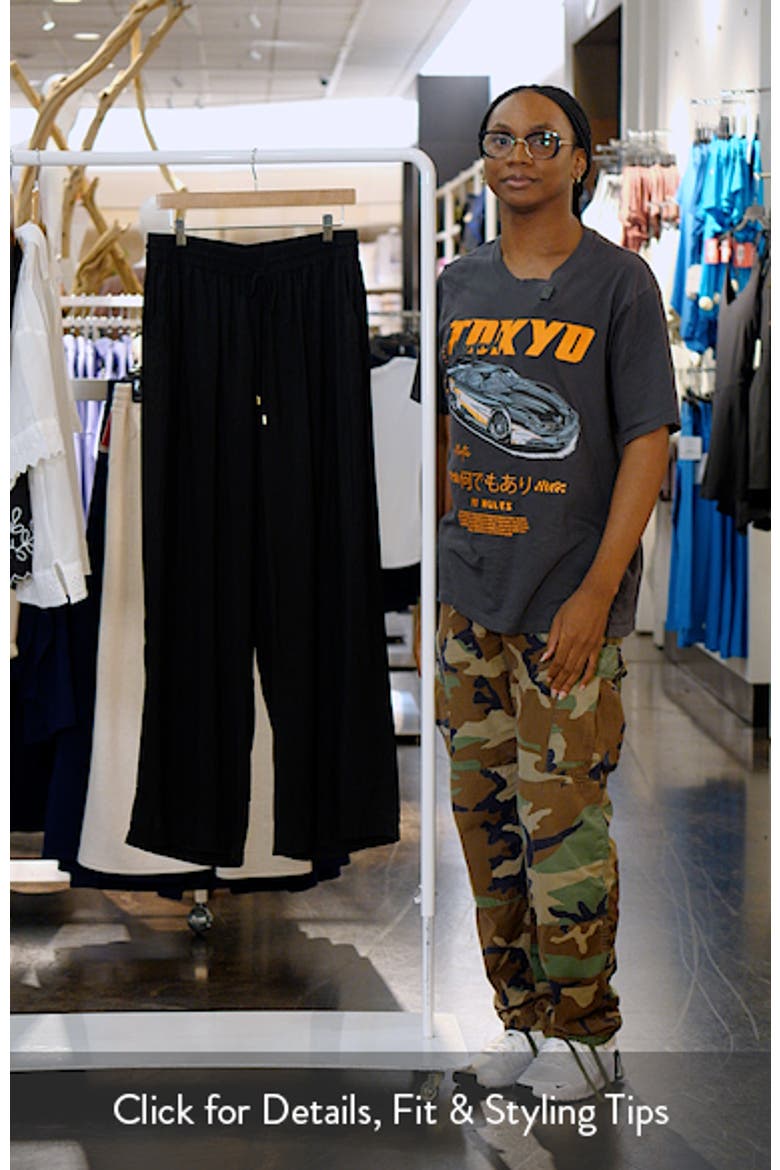 Kalea Wide Leg Drawstring Pants video