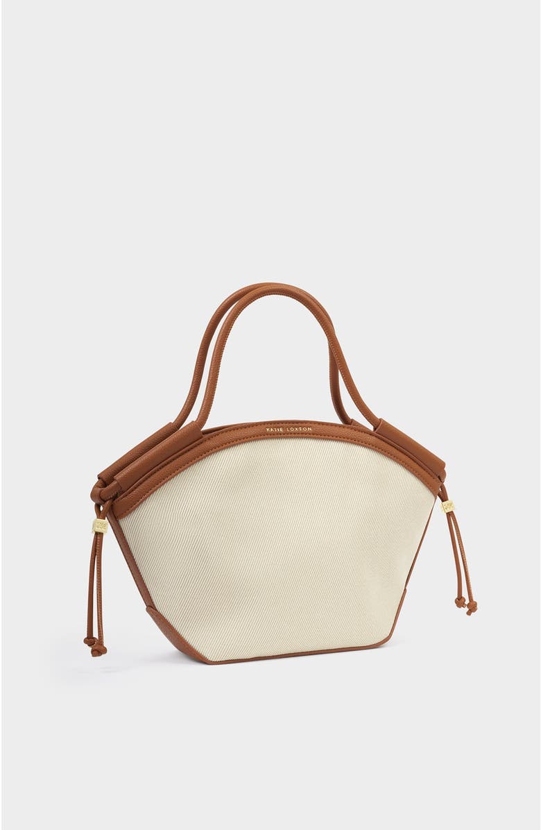 Katie Loxton Florence Mini Tote Bag, Alternate, color, Cognac