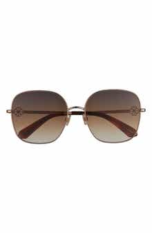 Kate Spade New York Talya 59mm Square Sunglasses