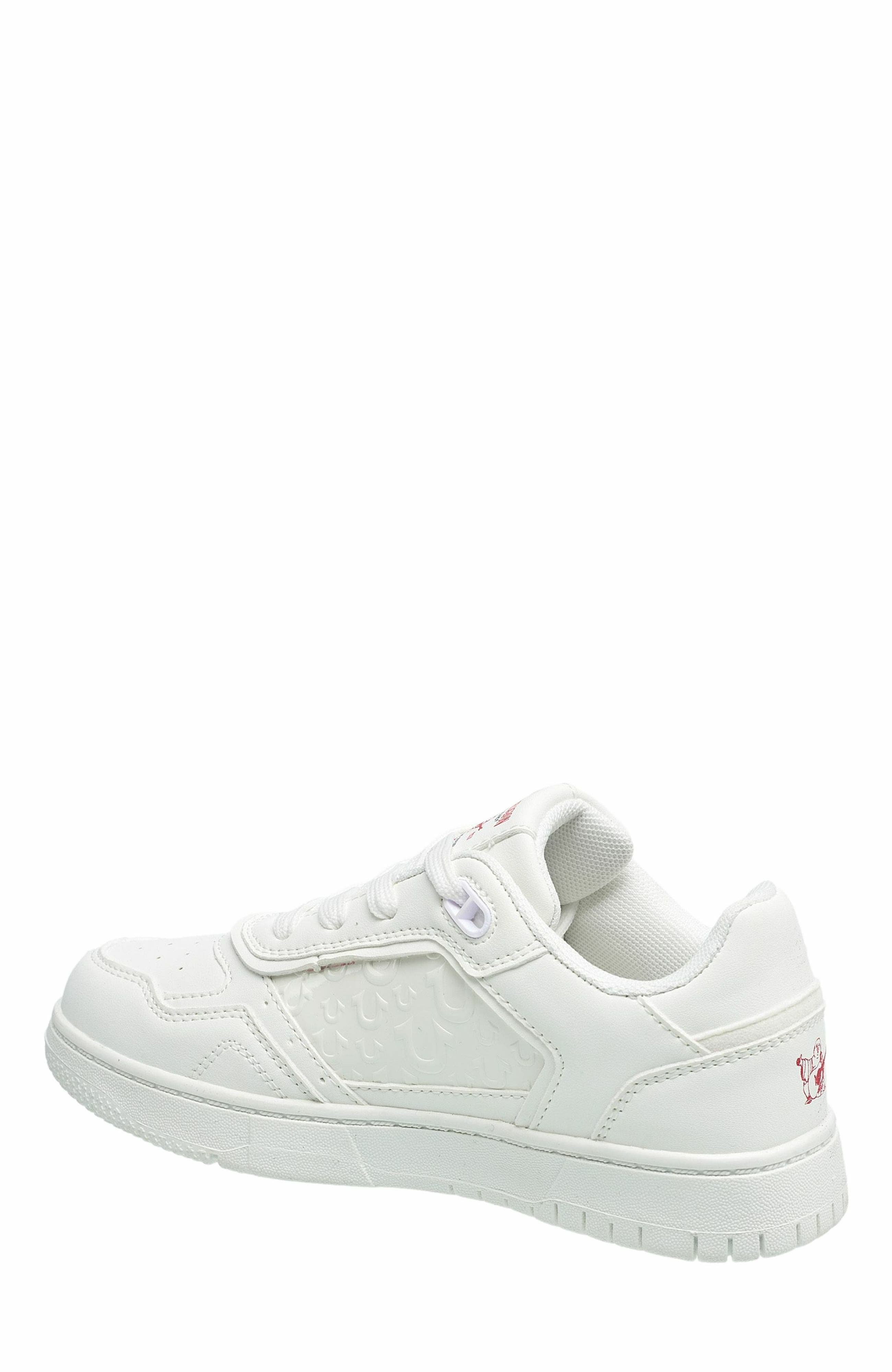 True Religion Boy's Jones Court Sneaker, Alternate, color, White