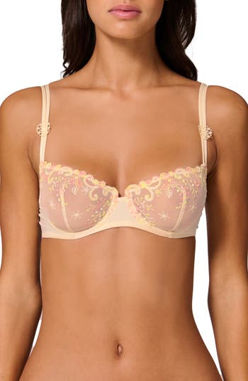 D65+S/Simone Perele Delice シモーヌ ペレール　グレー Simone Perele Simone Pérèle Délice Demi Cup Unlined Underwire Bra