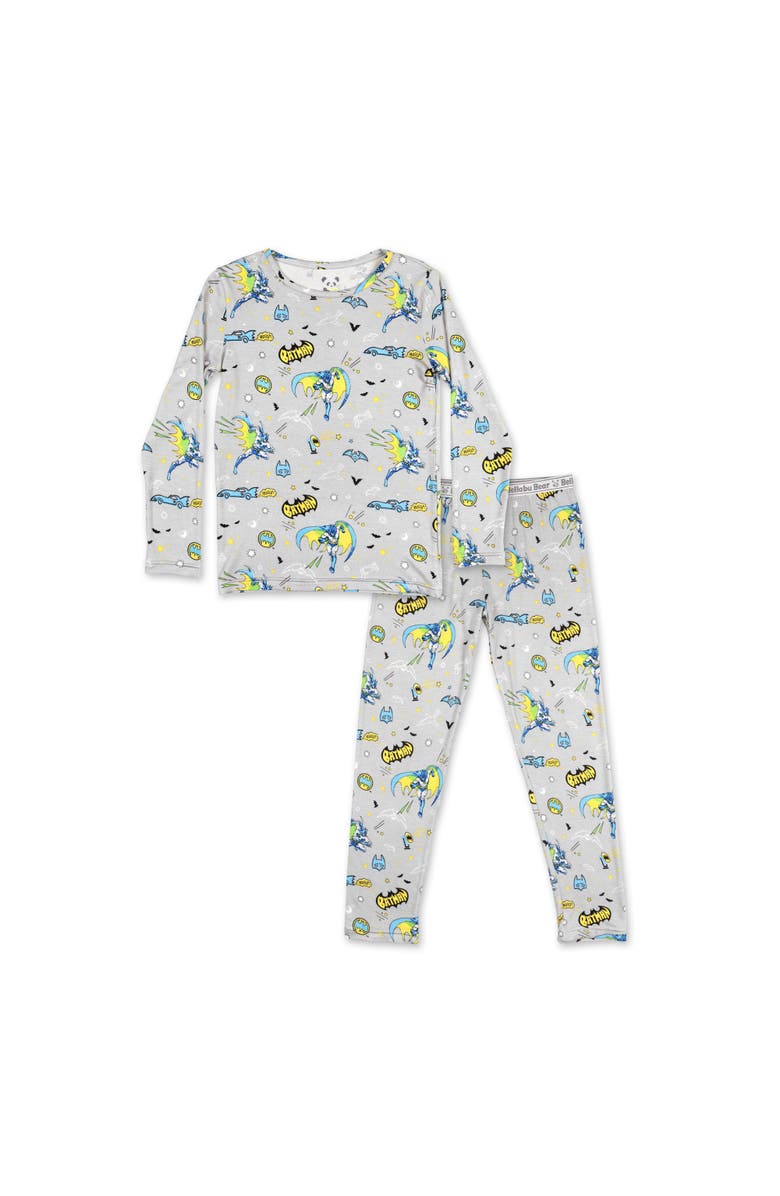 Bellabu Bear Kids' Batman Set of 2 Piece Pajamas, Main, color, Batman
