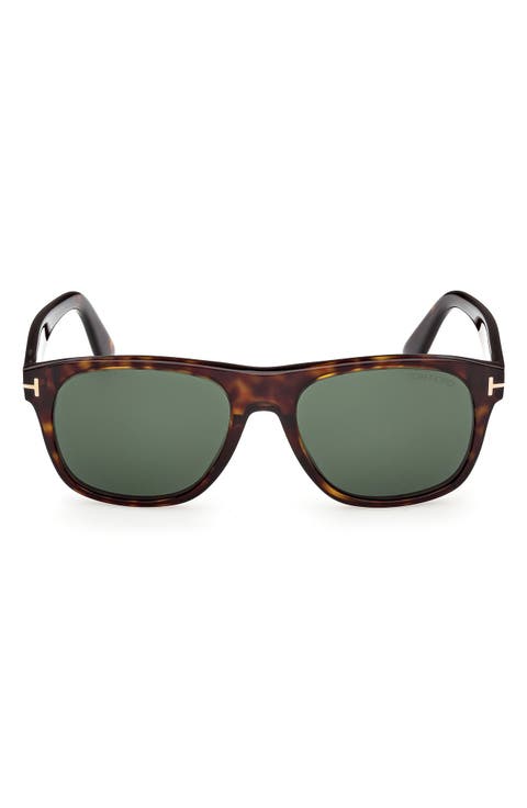 Marlon 55mm Square Sunglasses