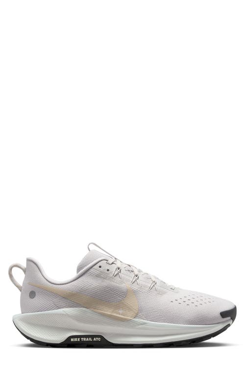 Nike Reactx Pegasus Trail 5 Running Shoe In Gray