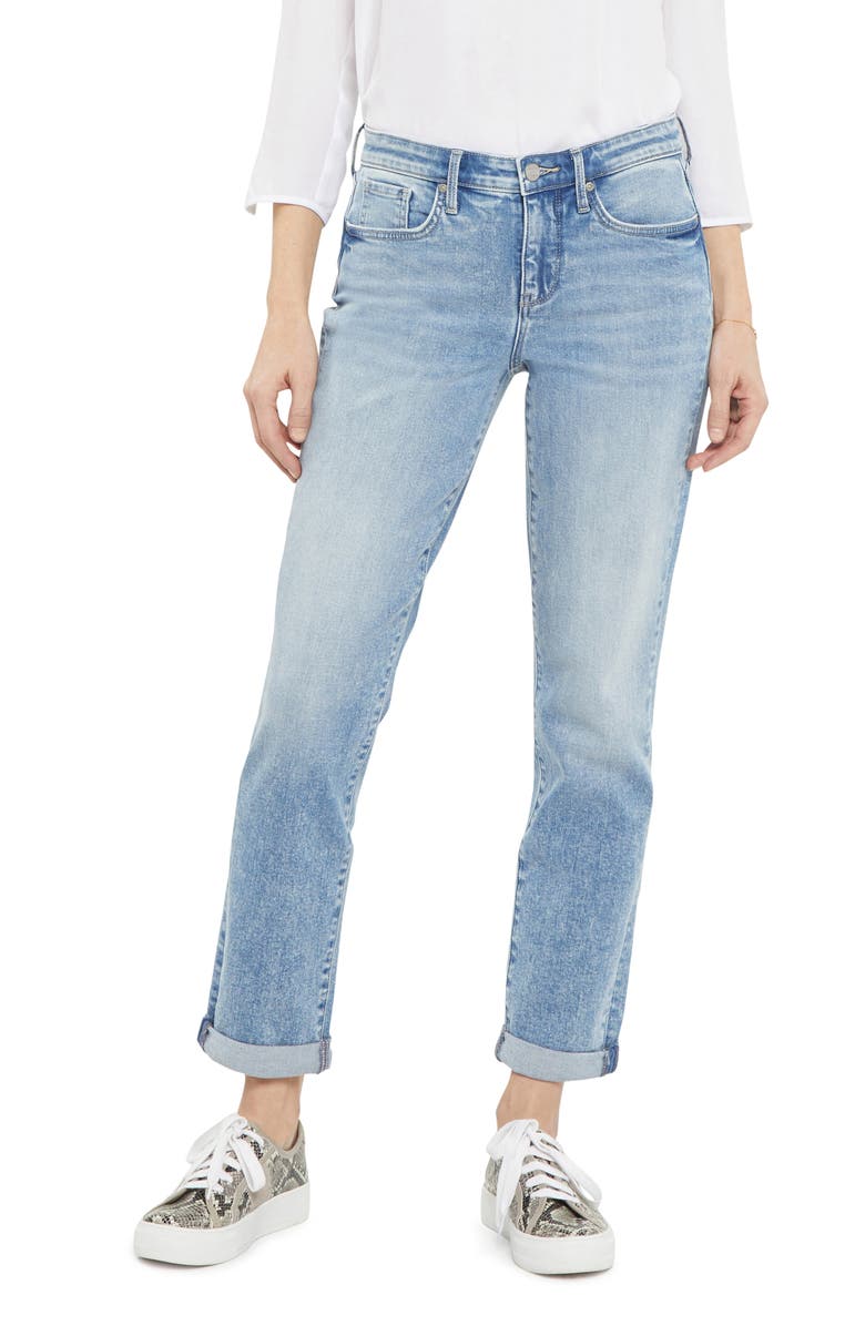 NYDJ Margot Straight Leg Girlfriend Jeans, Main, color,