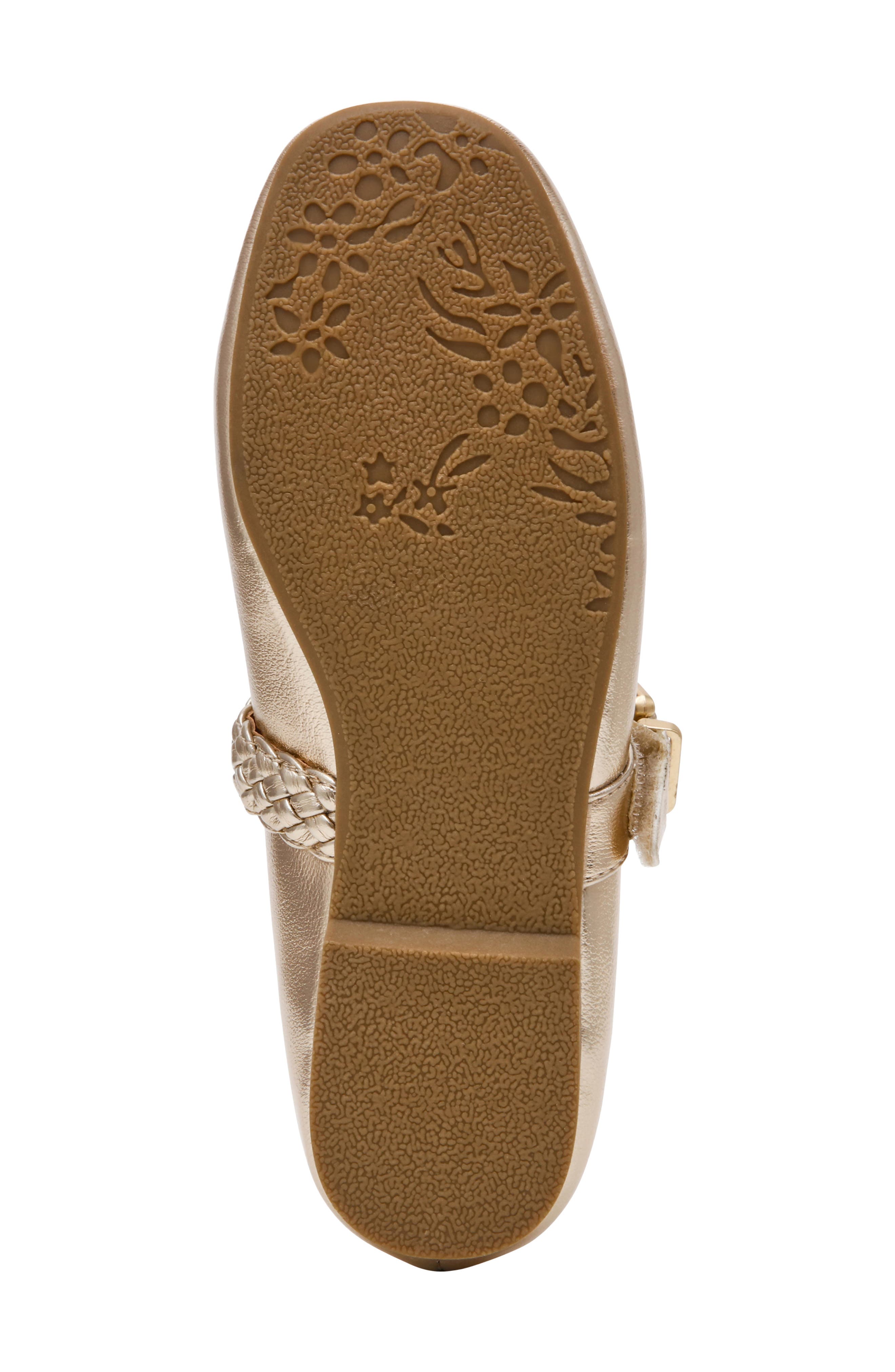 Kids' Bittie Mary Jane Flat, Alternate, color, GOLD