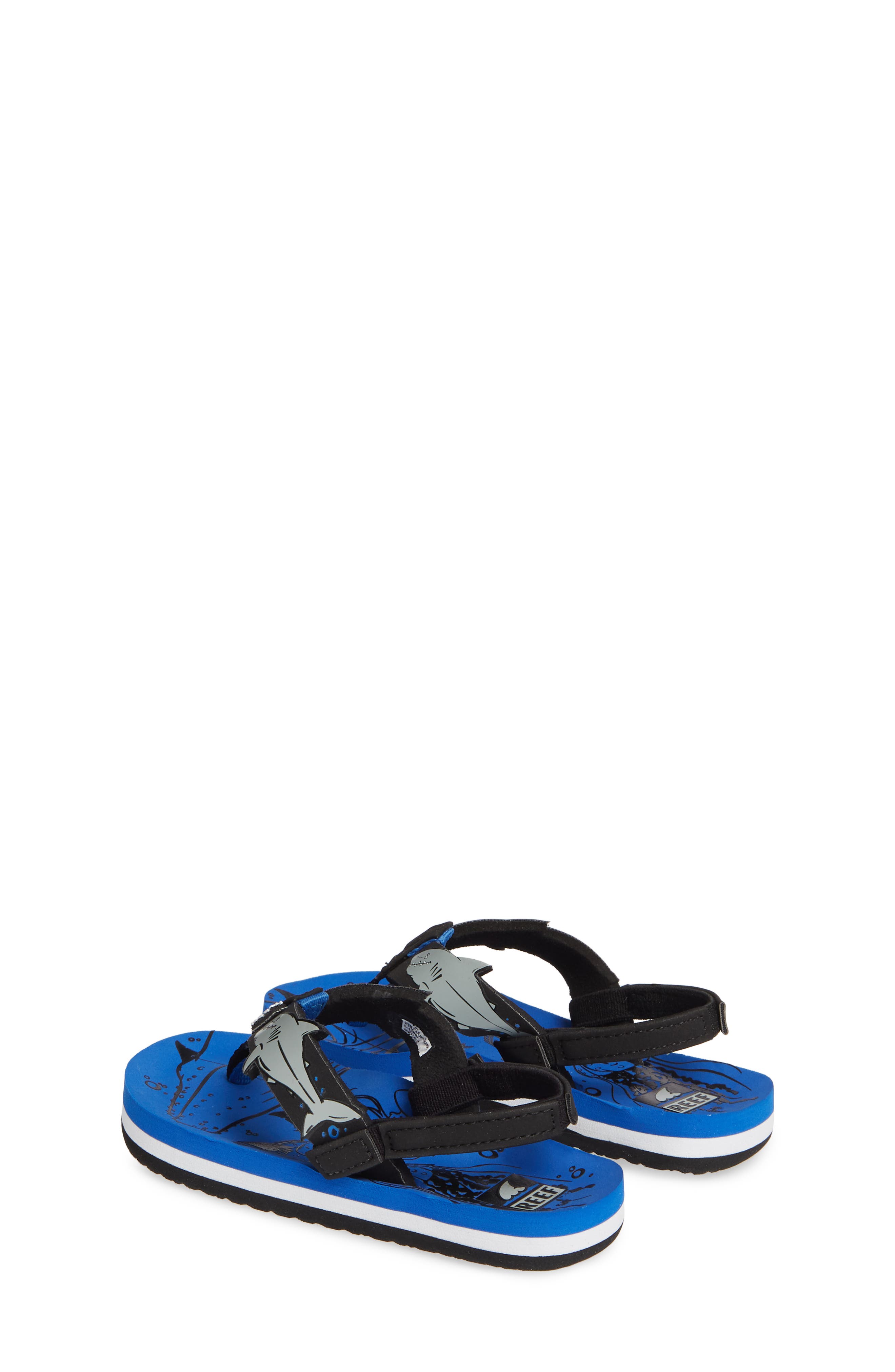 Reef Ahi Shark Flip Flop, Alternate, color, 