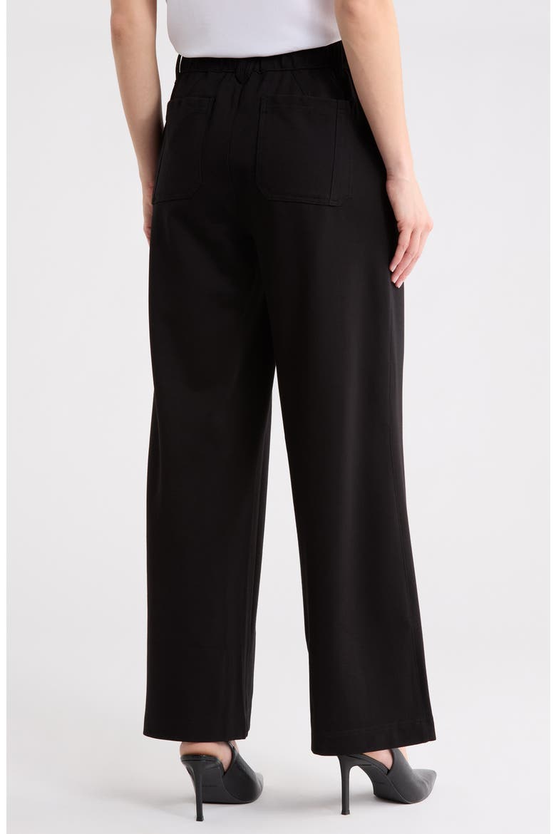 Ab Technology Leisure High Waist Pants, Alternate, color, BLACK