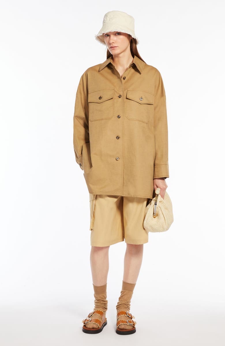 Weekend Max Mara Vicario Tie Waist Coat, Alternate, color,