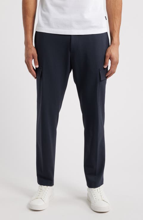 Pepe Flat Front Stretch Cargo Pants
