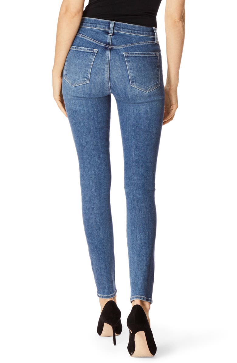 J Brand Maria High Waist Skinny Jeans, Alternate, color, 