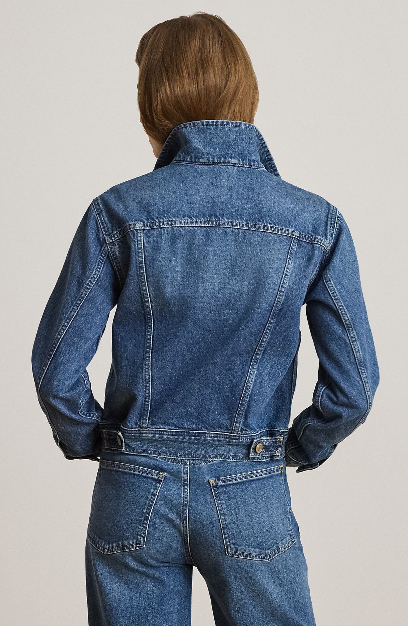 Женские Lauren Ralph Lauren Denim Trucker Jacket — фото 4