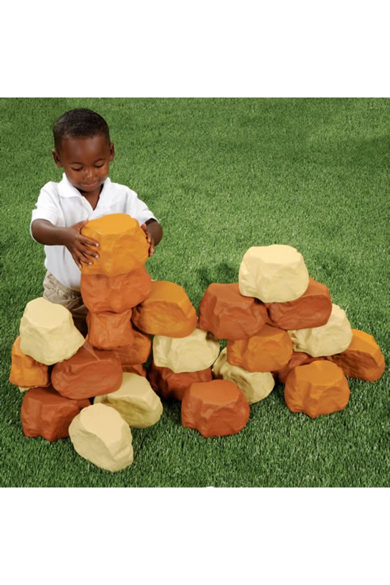 Foam Rock Wall Builders - Set of 25, Alternate, color, Multicolor
