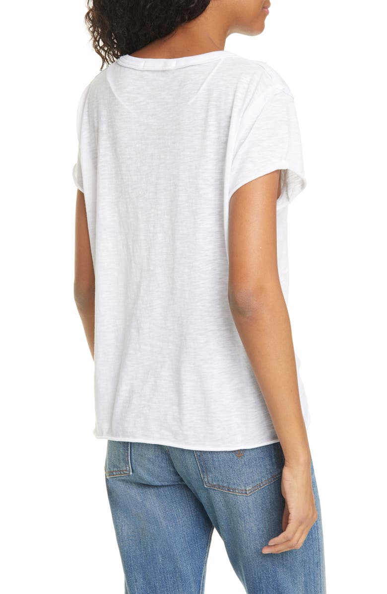 Free People Kaylen Cotton Blend T-Shirt, Alternate, color,