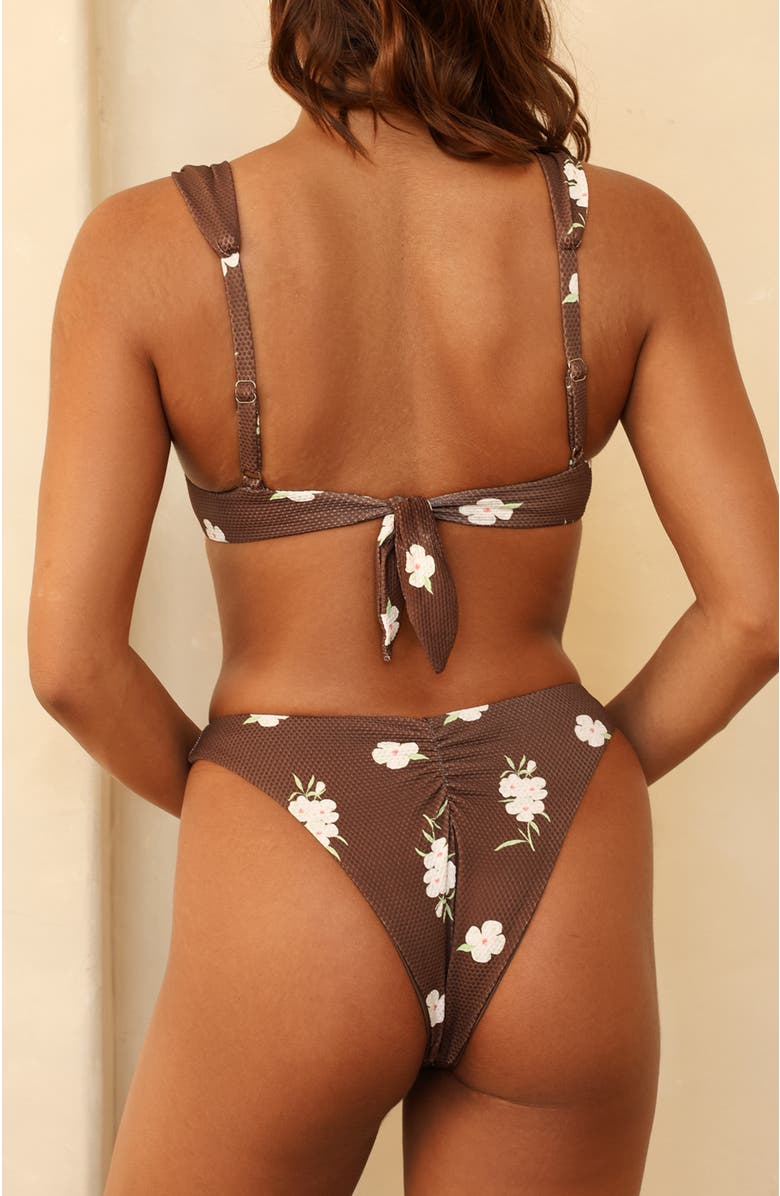 Dippin Daisys Rosette Super Cheeky Bikini Bottom, Alternate, color, Enchanted