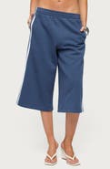 EDIKTED Uma Side Stripe Bermuda Shorts