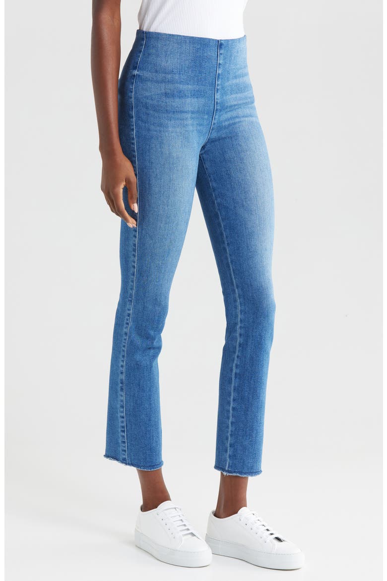 Derry Illusion Pull-On Pants, Alternate, color, MEDIUM WASH