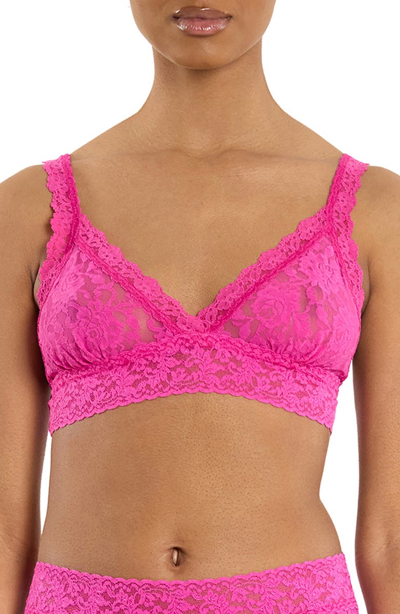 Hanky Panky Signature Lace Bralette, Main, color, Marmalade
