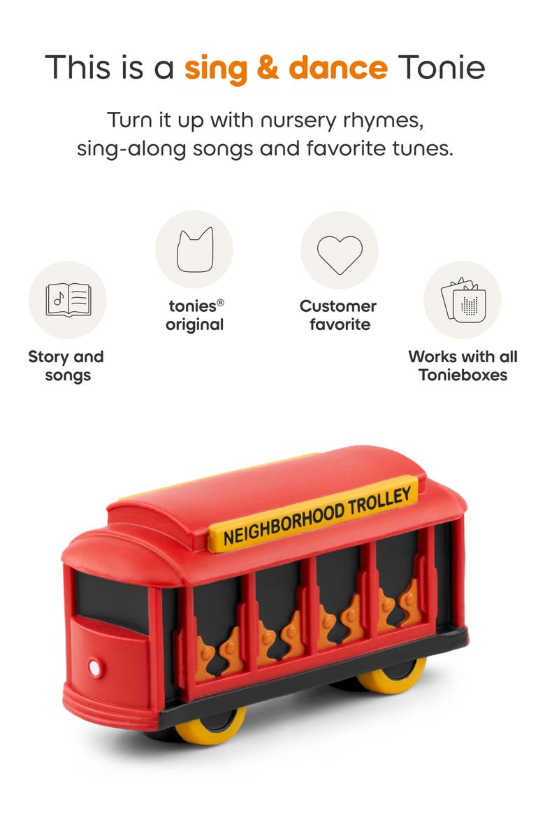 Kids' Mister Rogers Neighborhood Trolley Audio Play Figurine, Alternate, color, MULTICOLOR