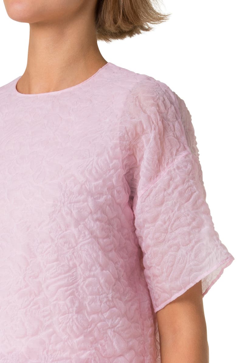 Akris Techno Organza Boxy Top, Alternate, color, 