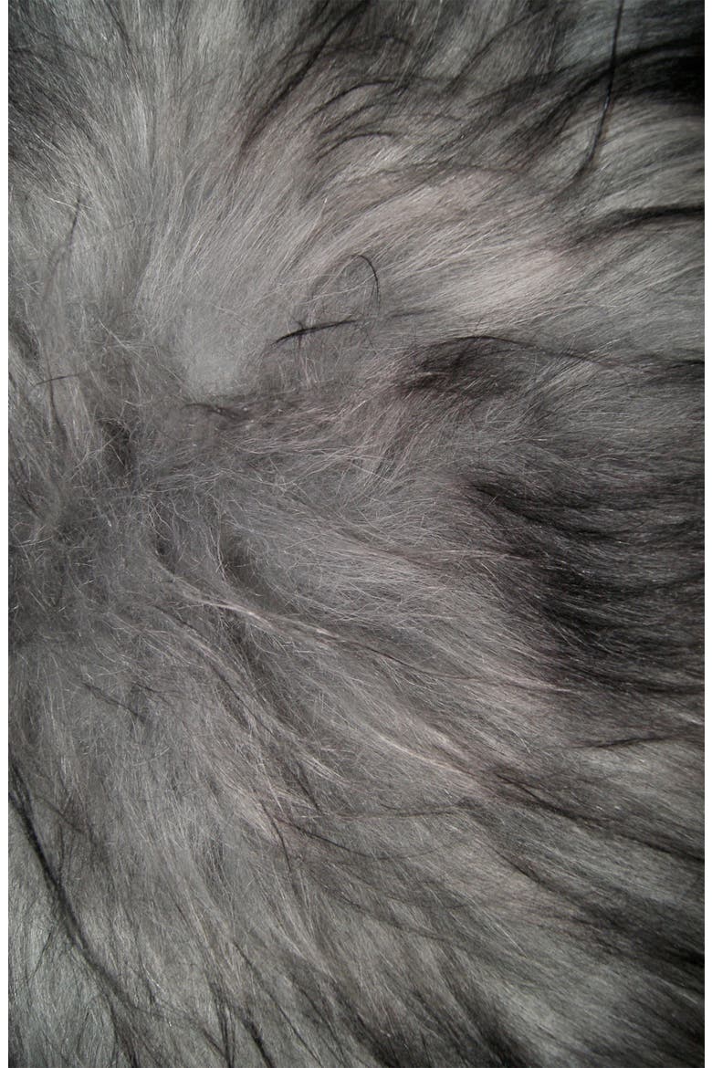 Icelandic Genuine Sheepskin Chair Pad, Alternate, color, METALLIC SILVER