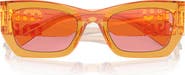Miu Miu 53mm Rectangular Sunglasses