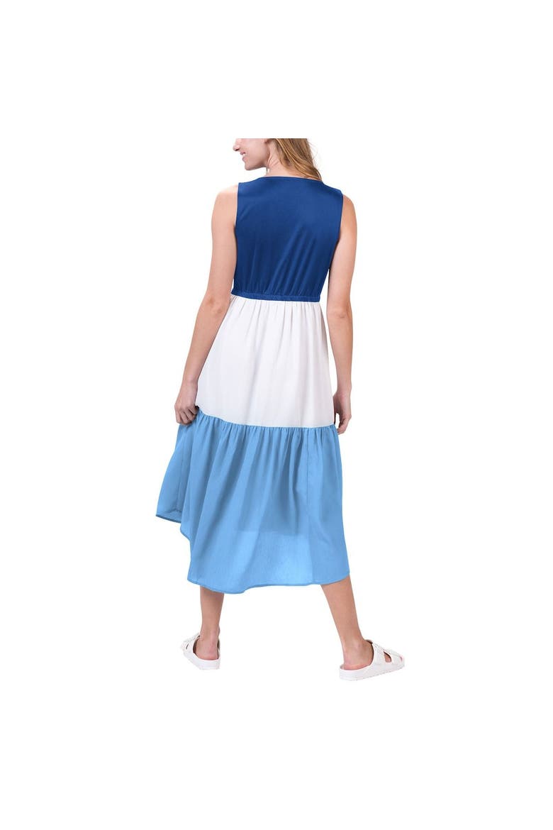 Women's G-III 4Her by Carl Banks Royal/Light Blue Buffalo Bills 12th Inning Colorblock Dress, Alternate, color, Royal