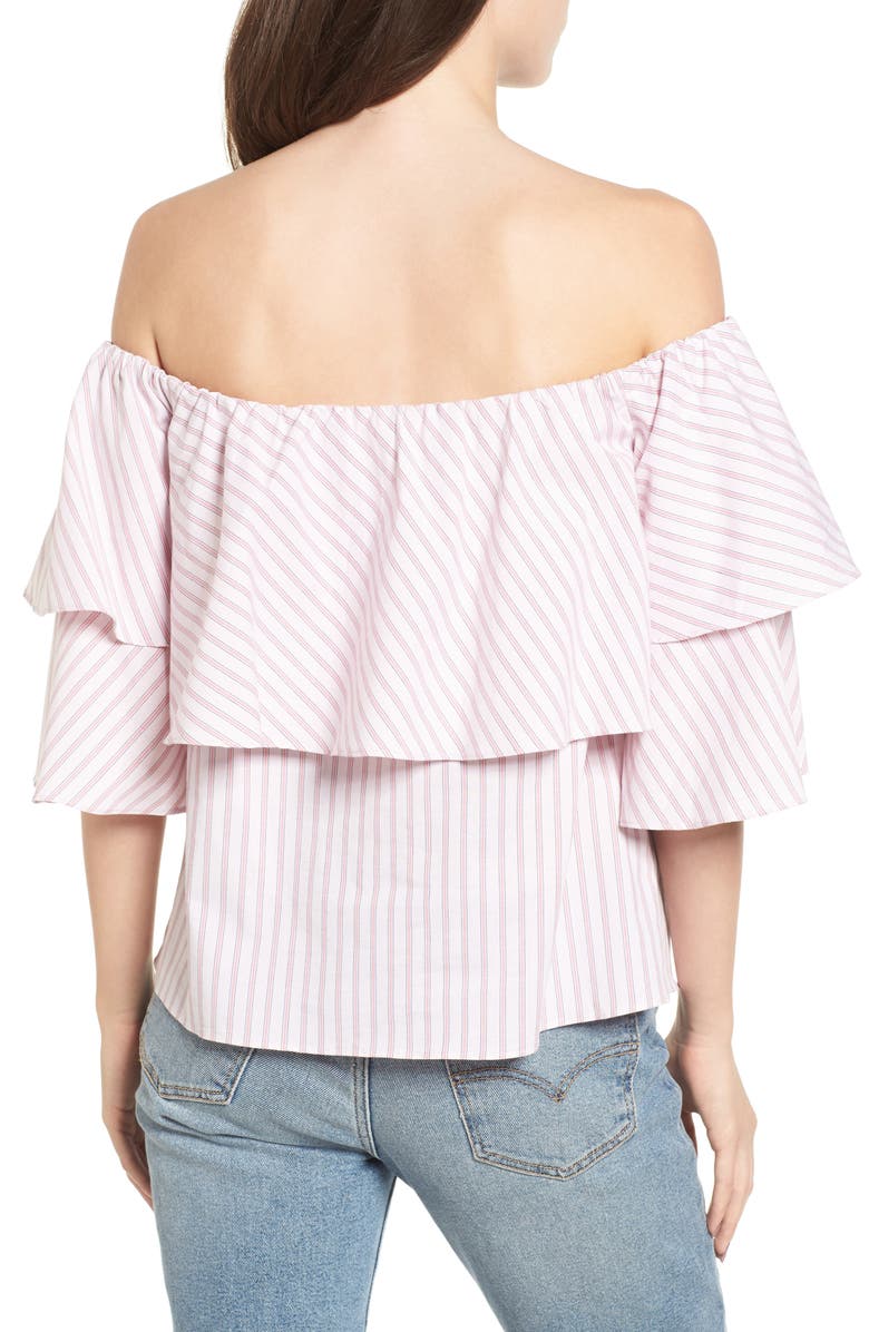 WAYF Gracie Off the Shoulder Top, Alternate, color,