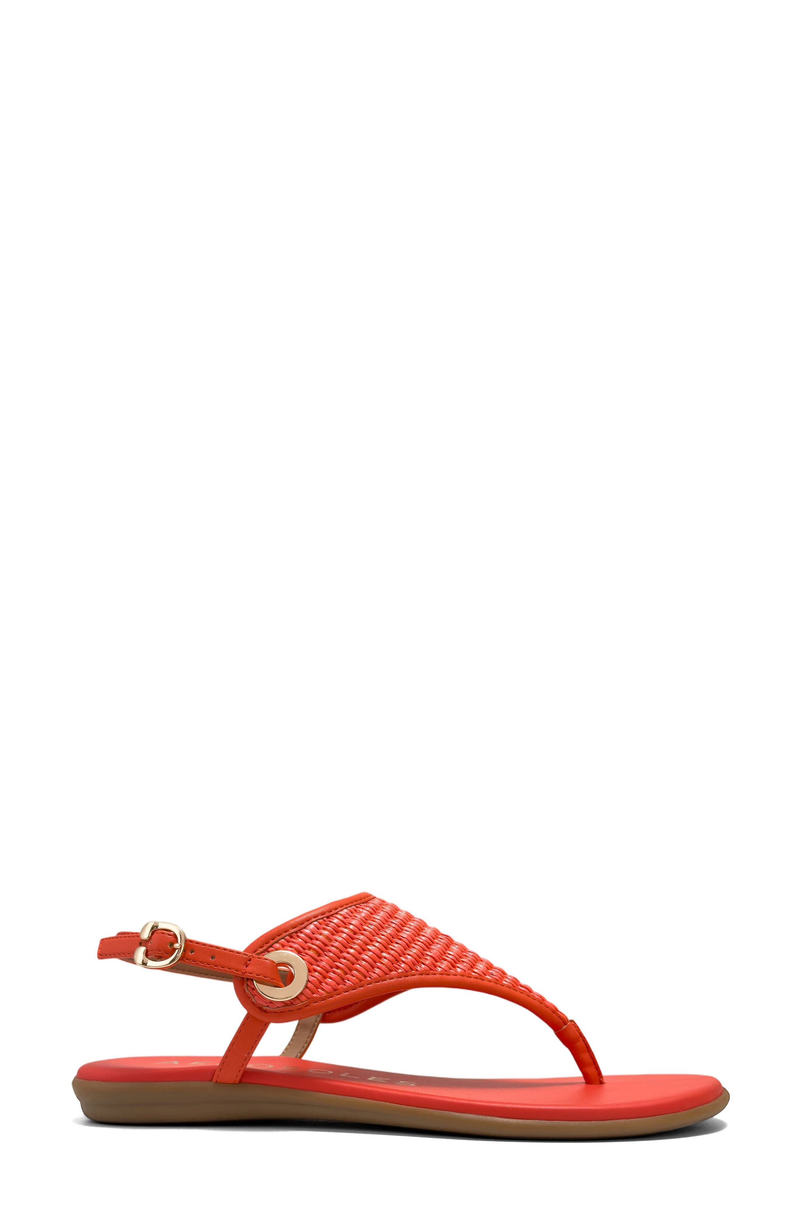 Aerosoles Conclusion Slingback Sandal, Alternate, color, Orange/ Spritz