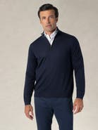 Robert Talbott Eastwood Quarter Zip Sweater