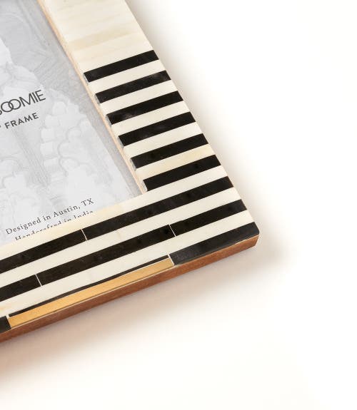 Matr Boomie Mukhendu Kaveri Bone Tile Frame In Black/white