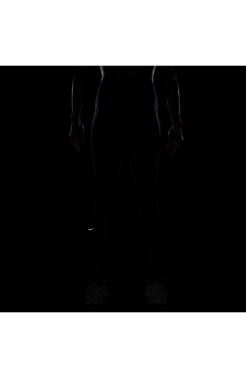 Nike Swift High-waisted Pocket 7/8 Running Leggings In Black