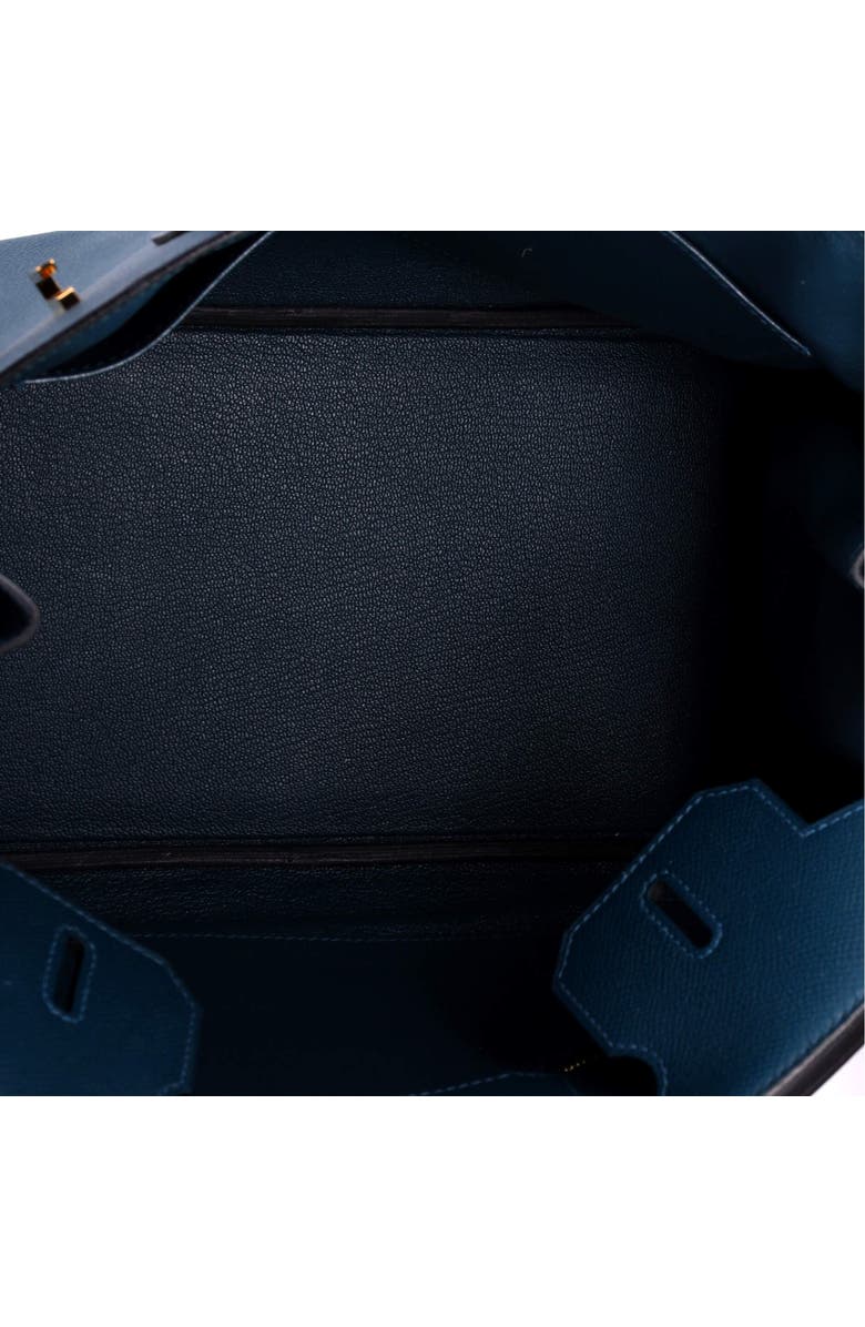 Pre-Owned Hermes Birkin Handbag Blue Epsom with Gold Hardware 30, Alternate, color, Colvert