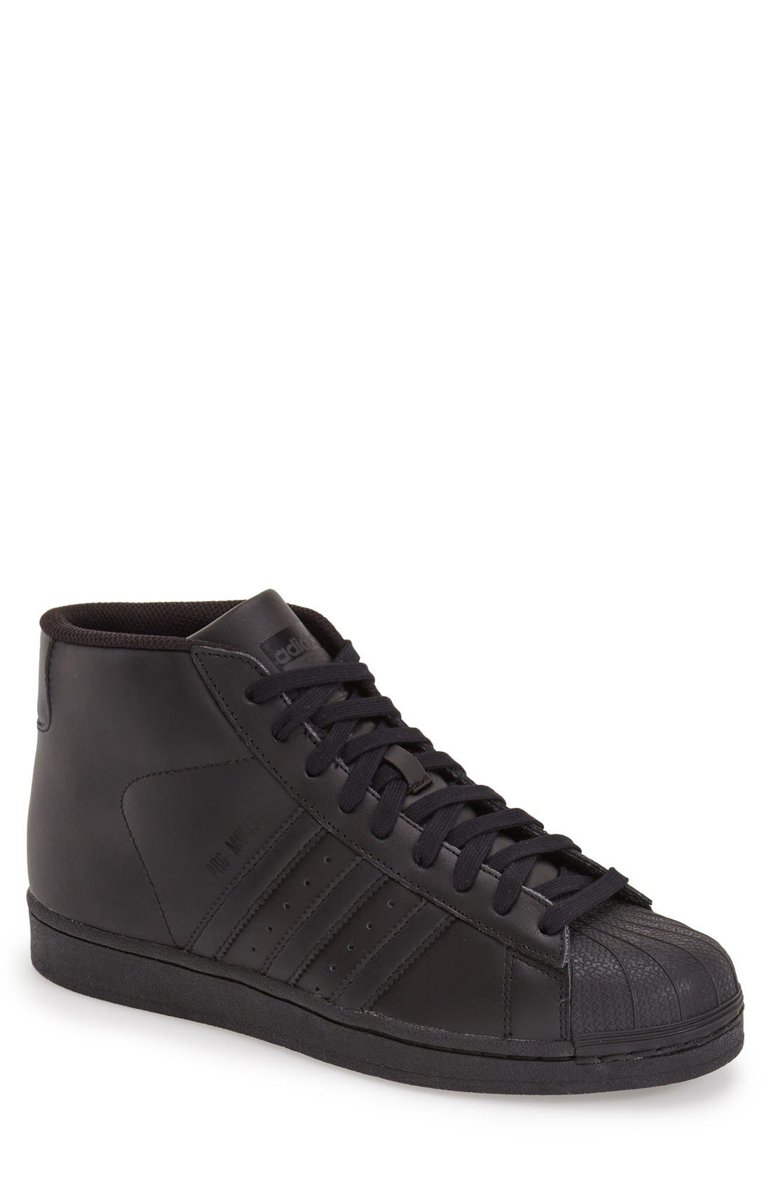 adidas 'Pro Model' High Top Sneaker, Main, color, 