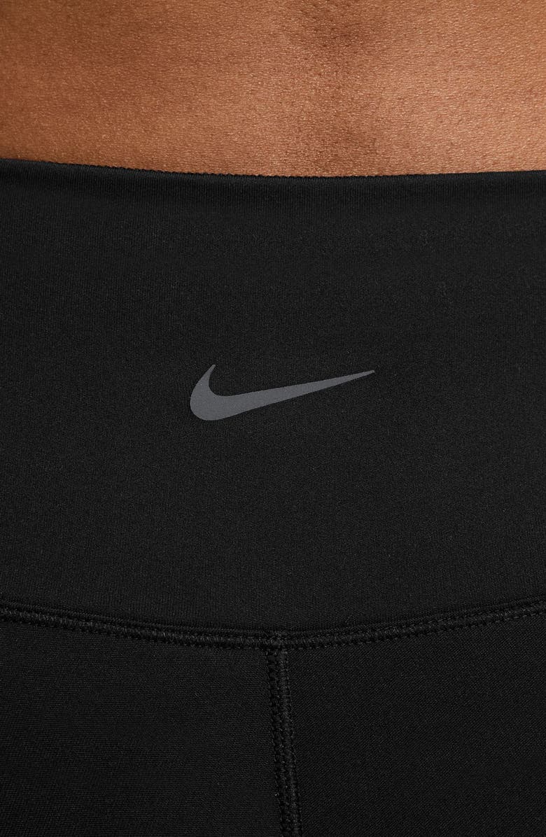 Nike Dri-FIT One High Waist 7/8 Leggings, Alternate, color, Black/ Black/ Black