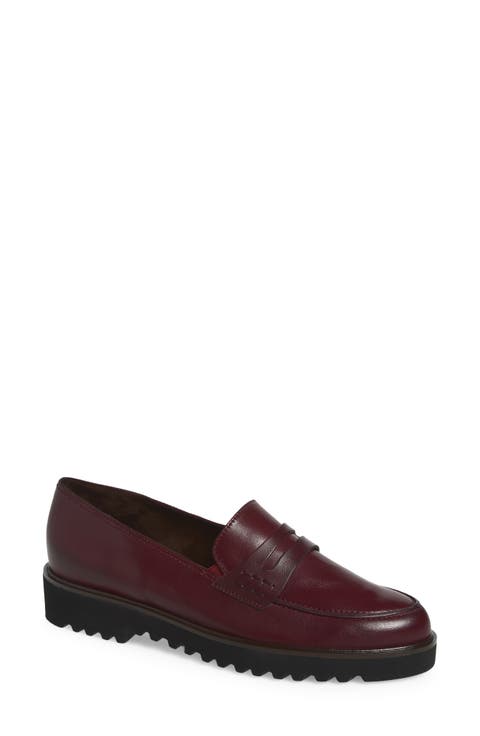 Carmel Lug Penny Loafer