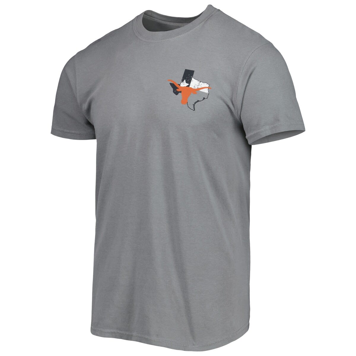 Men's Gray Texas Longhorns Hyperlocal State T-Shirt - image 2